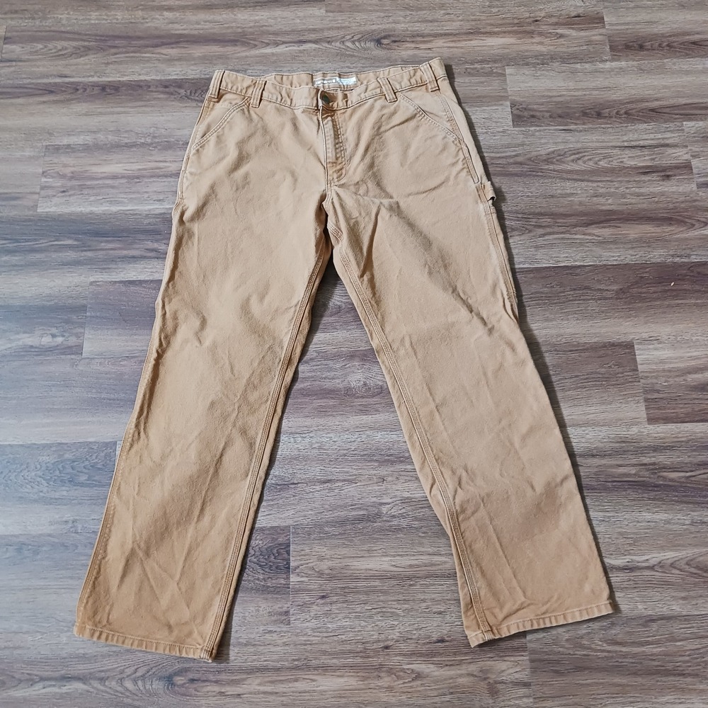 Carhartt Rugged Flex Relaxed Fit Duck Utility Work Pants BN3279-M Mens 38x32‎